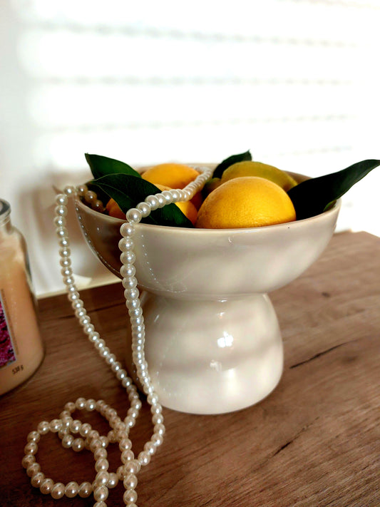 Alzata Moderna in Ceramica Artigianale - diversi colori