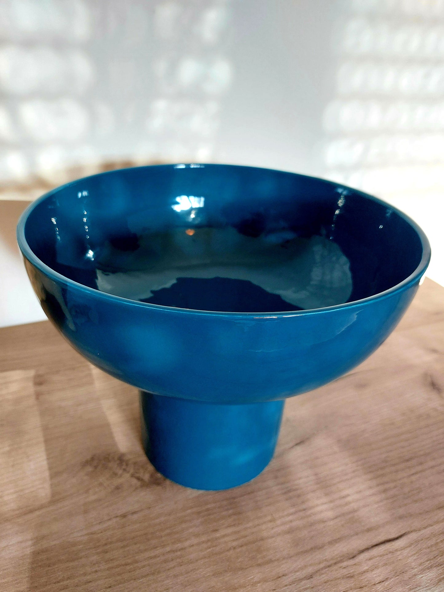 Alzata Moderna in Ceramica Artigianale - diversi colori