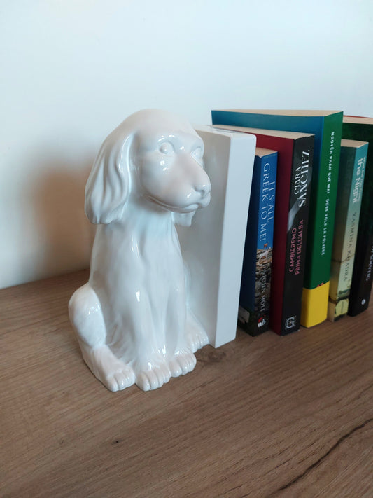 Fermalibri "Fedeltà" in Ceramica Artigianale